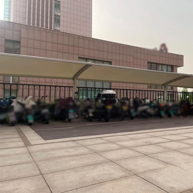 磁县膜结构电动车棚