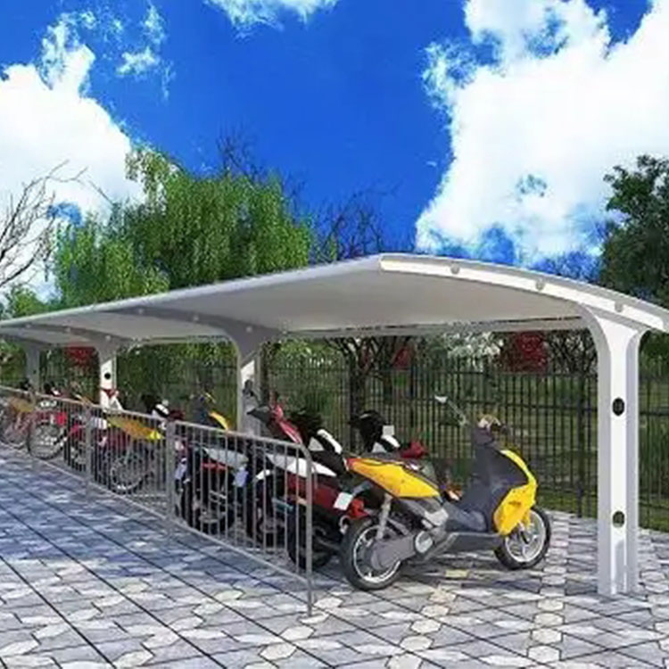 磁县膜结构电动车棚